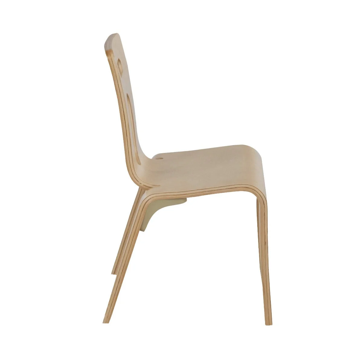 12in Bentwood Chair Pack of 2 - Image 4