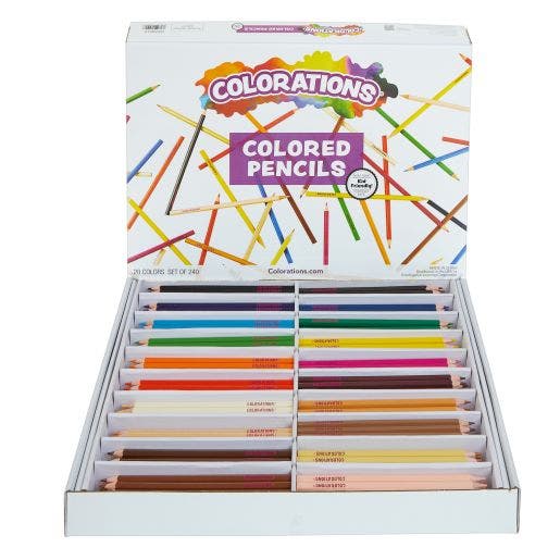 240 Colored Pencils 20 Colors