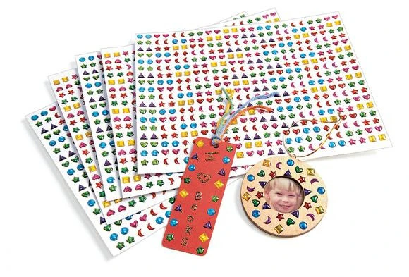 3-D Gem Stickers 2150 Pieces