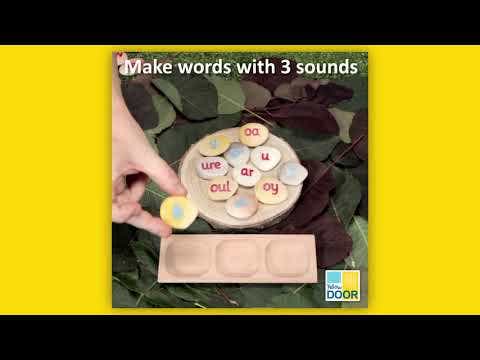 3 Pebble Word Building Tray - Image 7