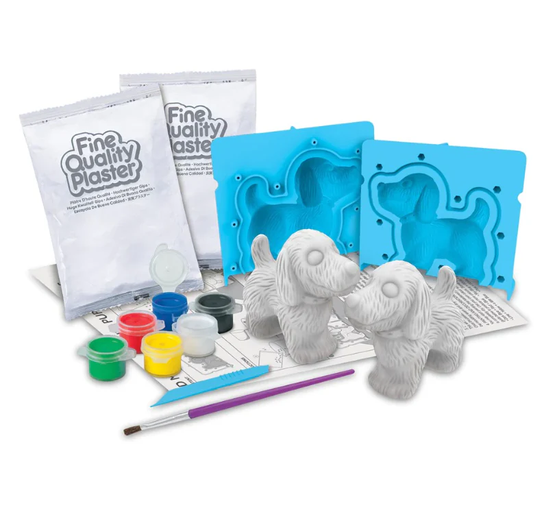 4M 3D Mould & Paint Puppies - Image 3