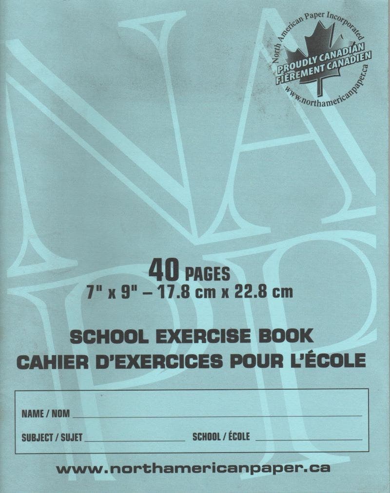 7 x 9 8mm Blank & Ruled Primary Exercise Book 25 Pack - Image 2