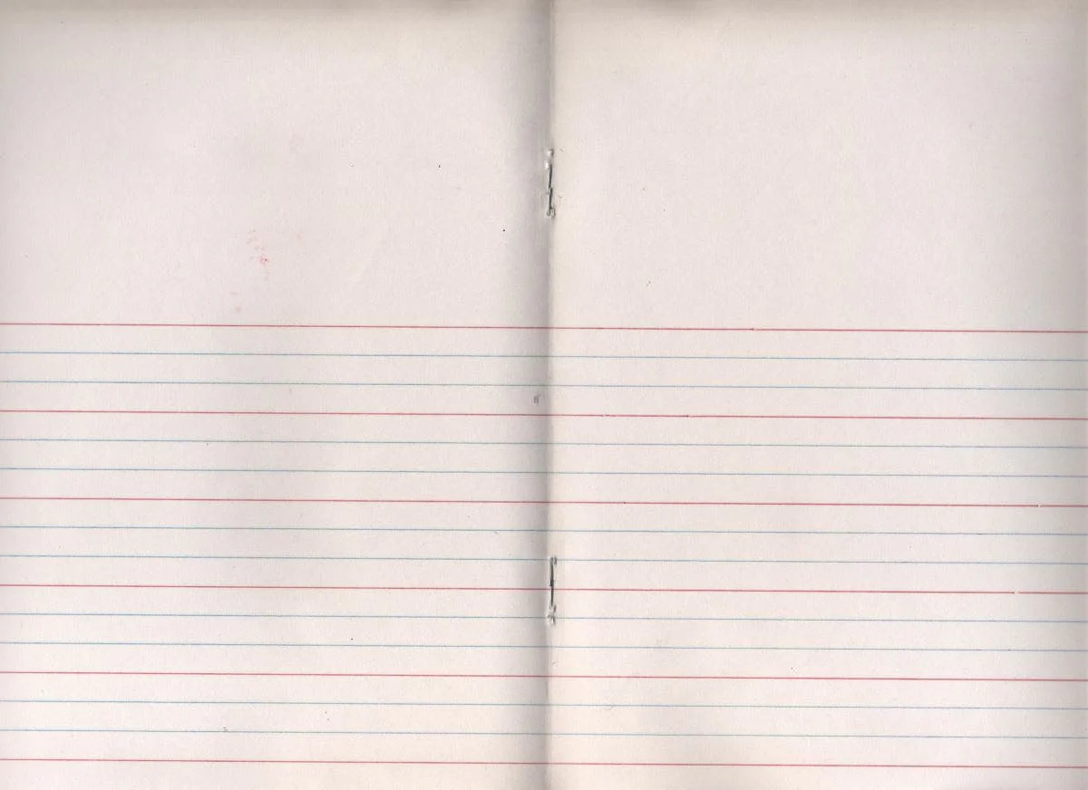 7 x 9 8mm Blank & Ruled Primary Exercise Book 25 Pack - Image 3