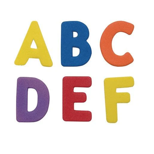 ABC Foam Shapes In a Bucket 1/2 Lb - Image 2