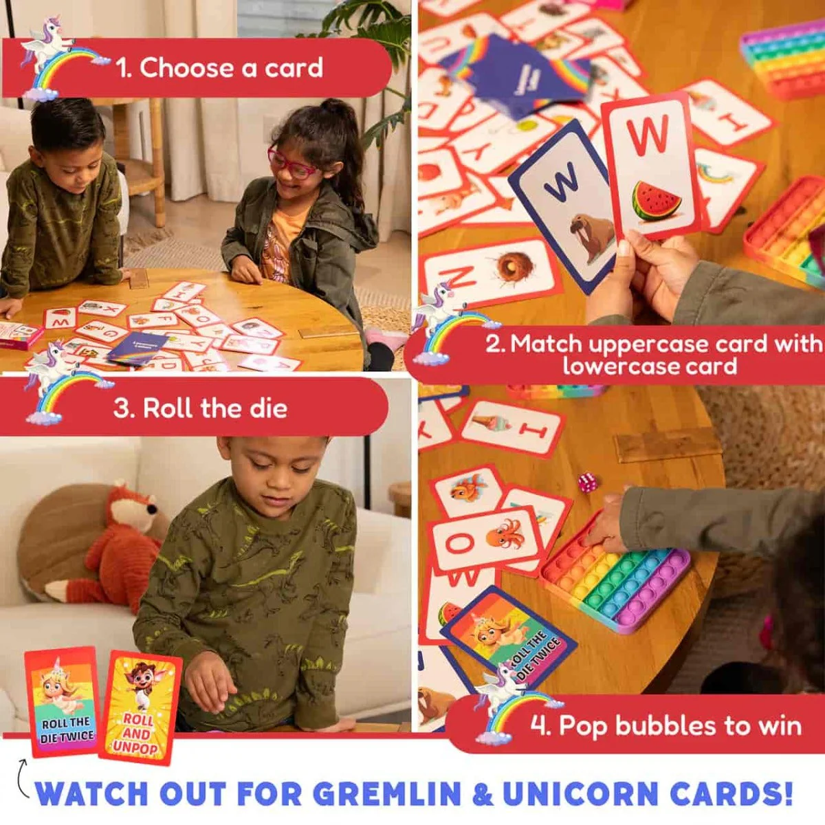 ABC: Learn Uppercase & Lowercase Letters Card Pack - Image 3