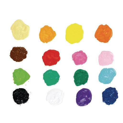Acrylic Paint 16 Colors 2 oz each - Image 3