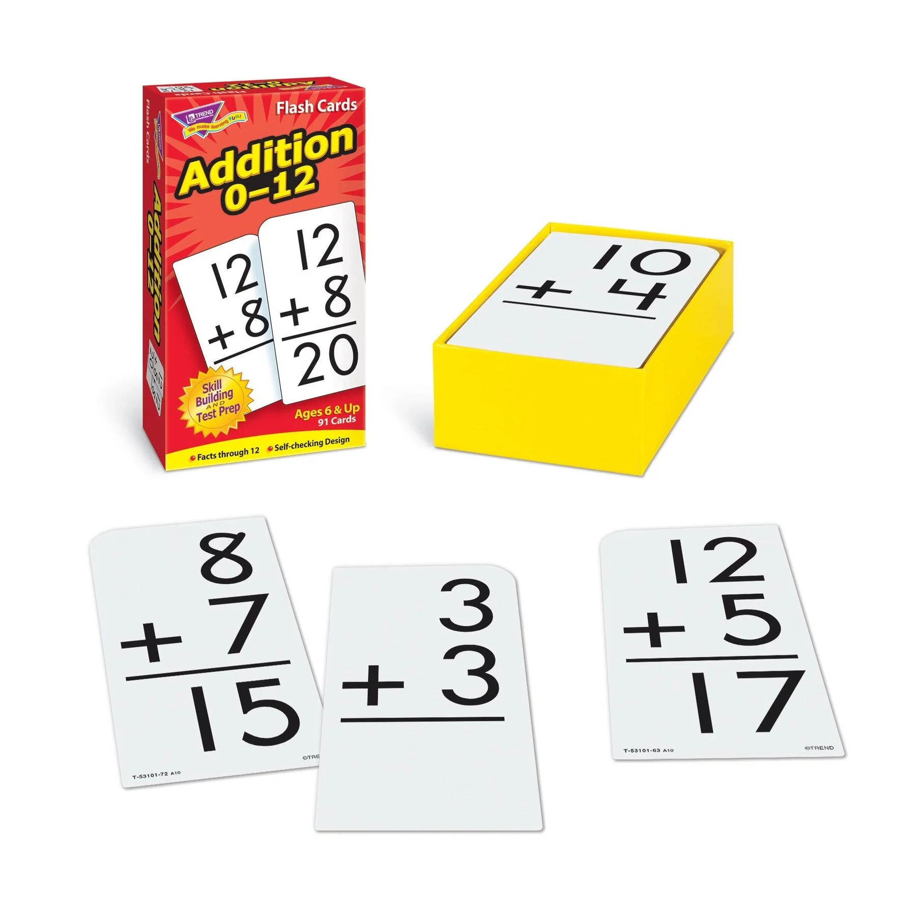 Addition 0 To 12 Flash Cards - Image 3