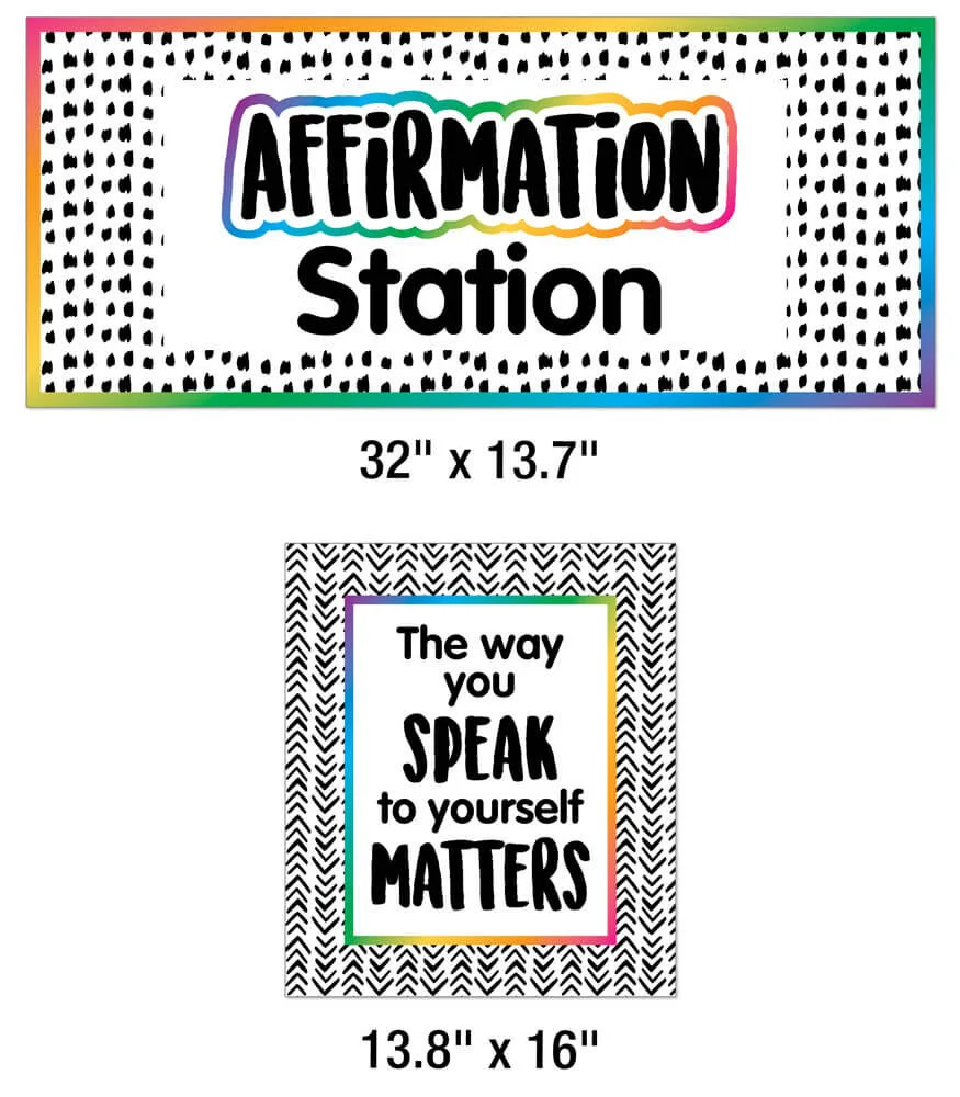 Affirmation Station Bulletin Board Set - Image 6
