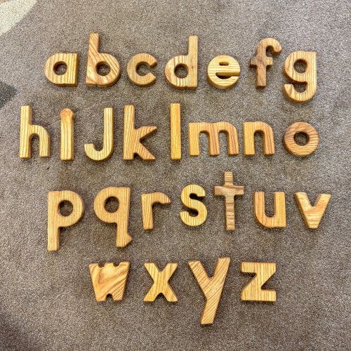 Alphabet Loose Parts Letter Set by Naturally Inspired Play - Image 3