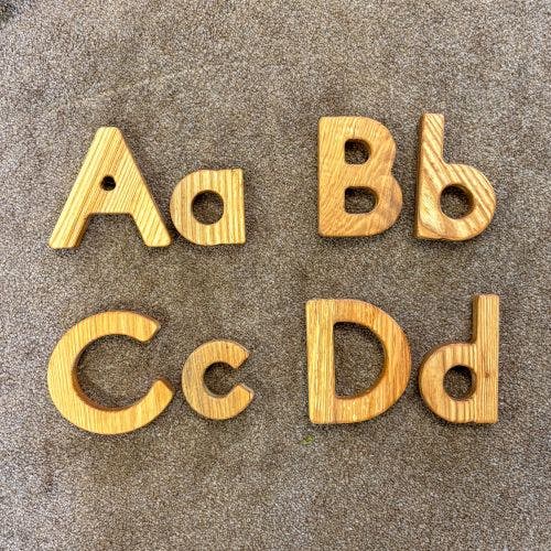 Alphabet Loose Parts Letter Set by Naturally Inspired Play - Image 5