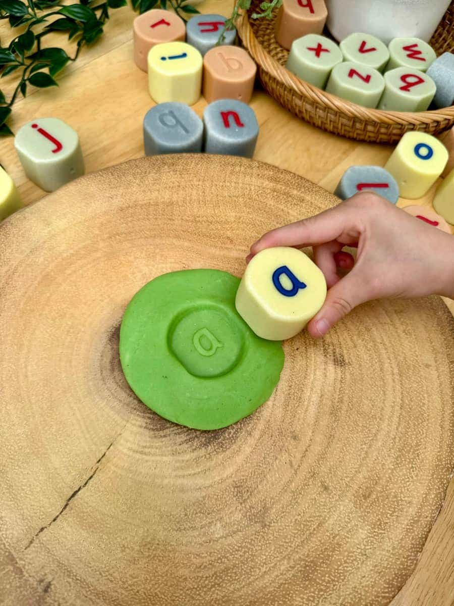 Alphabet Stamping Stones Lowercase - Image 4