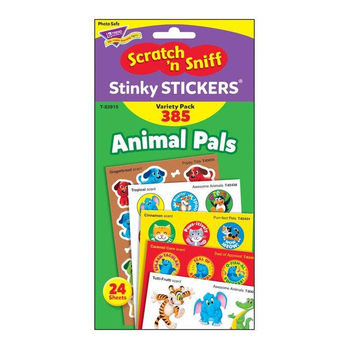 Animal Pals Stinky Stickers Variety - Image 3