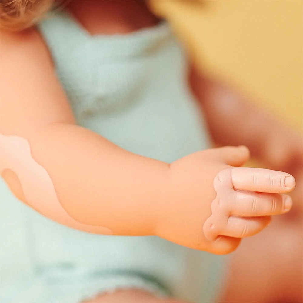 Baby Doll Caucasian Girl with Vitiligo 15in - Image 3