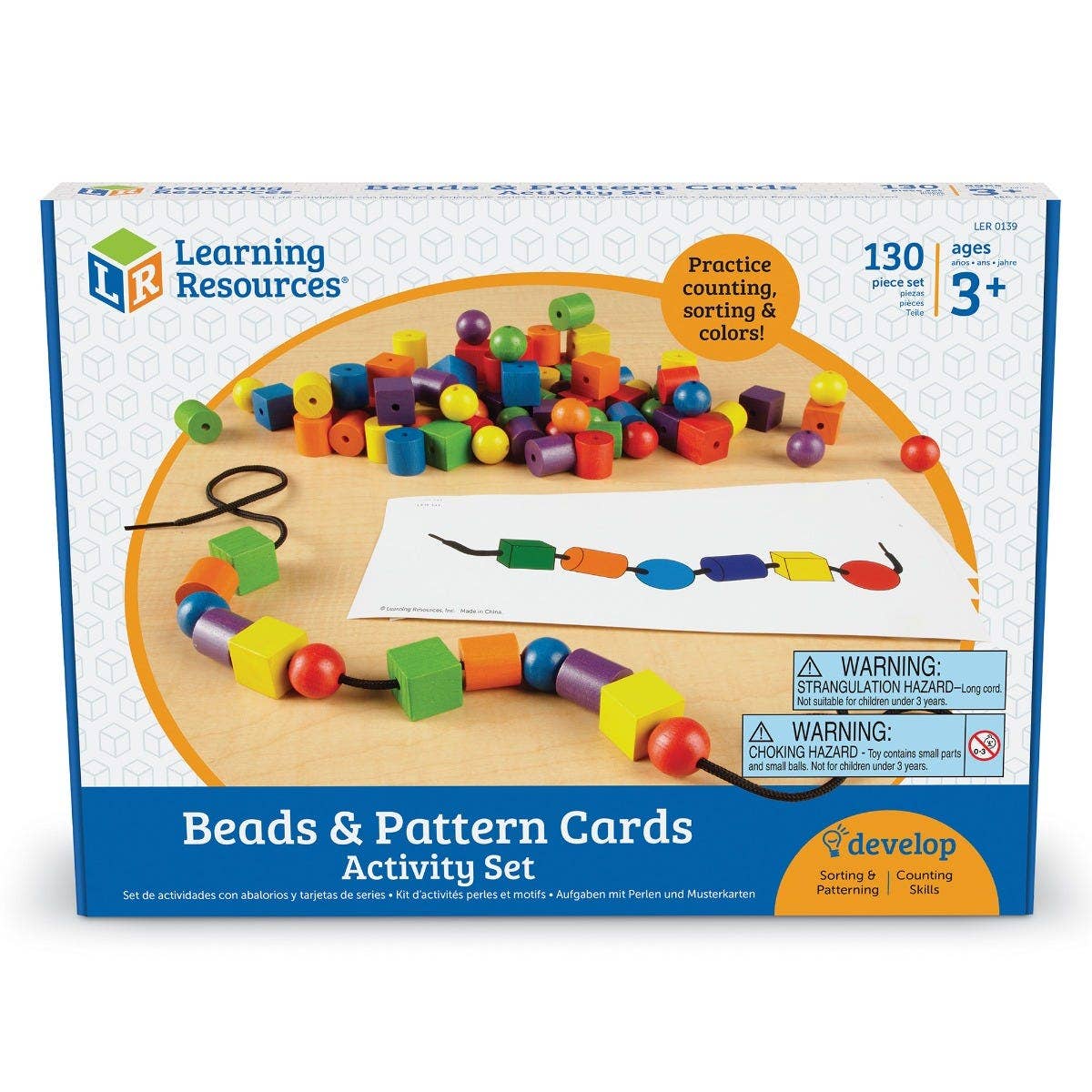 Beads & Pattern Cards Activity Set - Image 3
