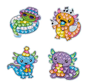 Big Gem Diamond Painting Axolotl by Creativity for Kids - Image 4