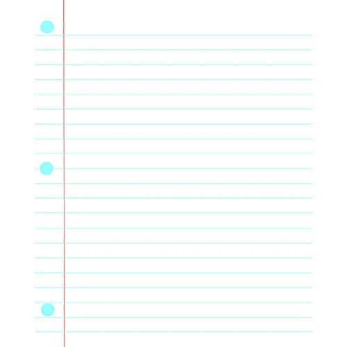 Big Magnetic Notebook Paper 12x15