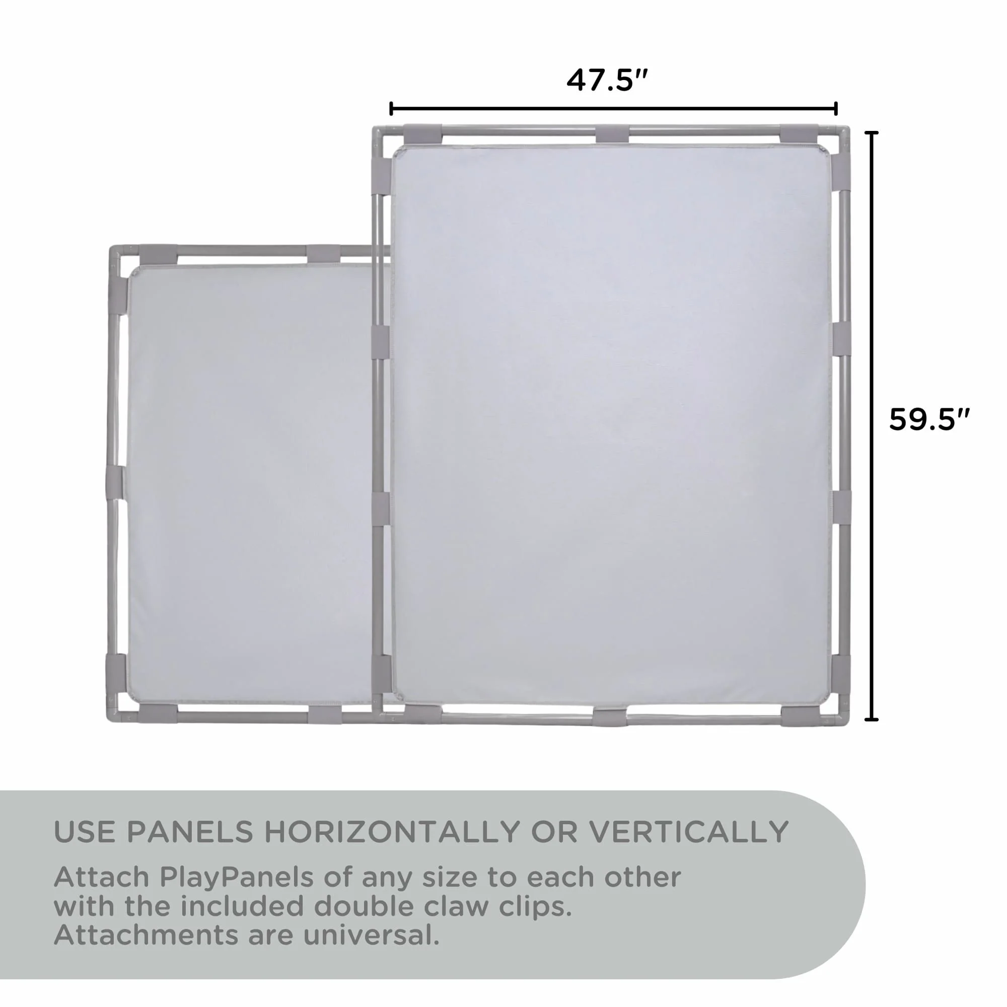 Big Screen PlayPanel Glacier Gray with Feet - Image 3