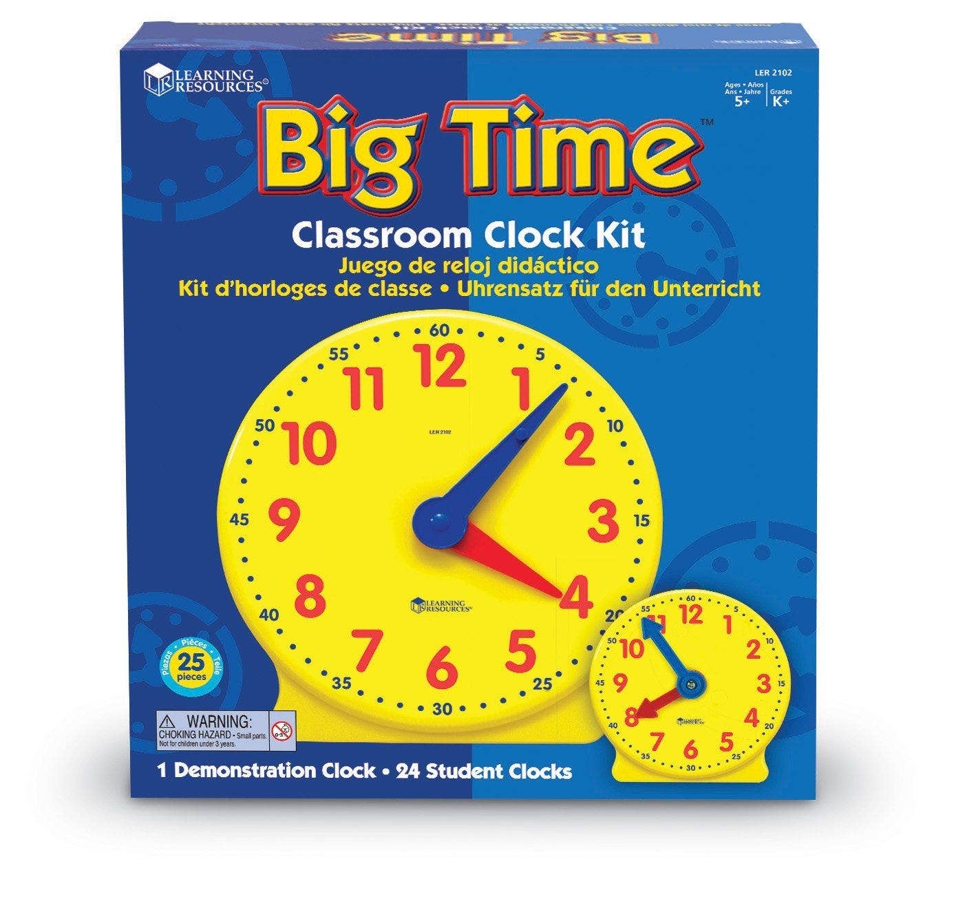 Big Time Classroom Clock Kit - Image 2