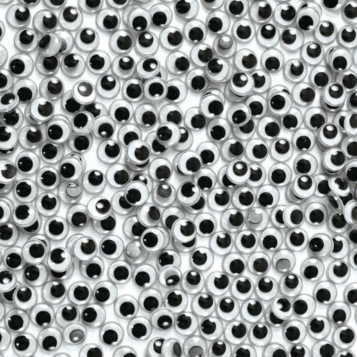 Black Wiggly Eyes 10Mm 1000 Pieces - Image 2