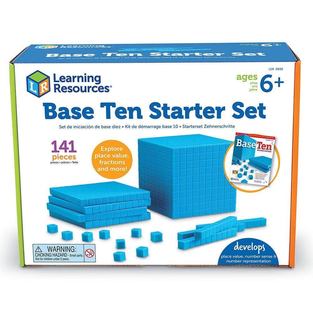 Blue Base Ten Set