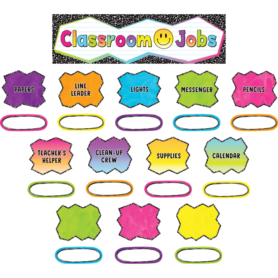 Brights 4Ever Classroom Jobs Mini Bulletin Board