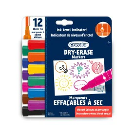 Crayola Broad Line Dry Erase Markers 12 ct