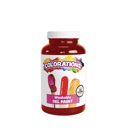Brown Washable Gel Paint 16Oz