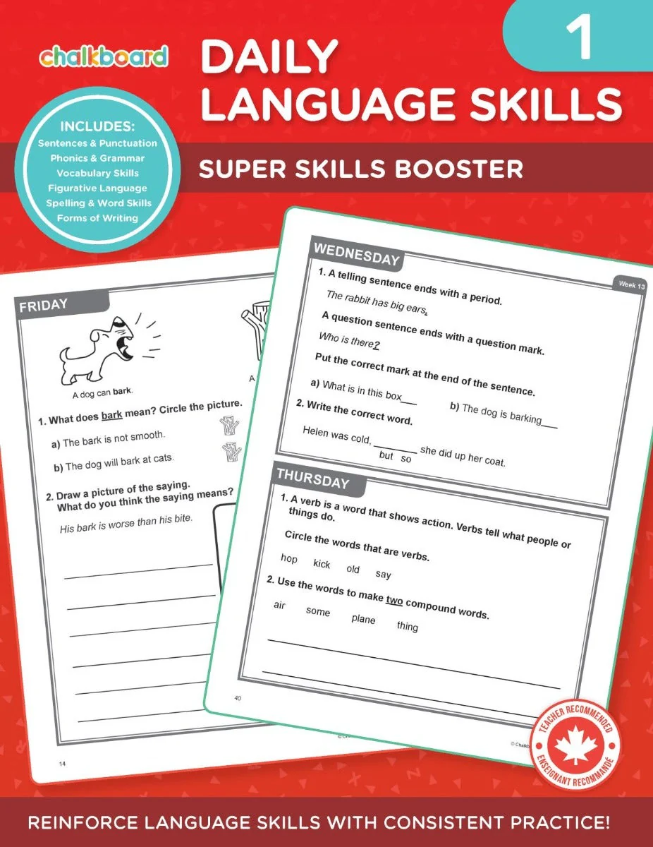 Canadian Daily Language Skills 1
