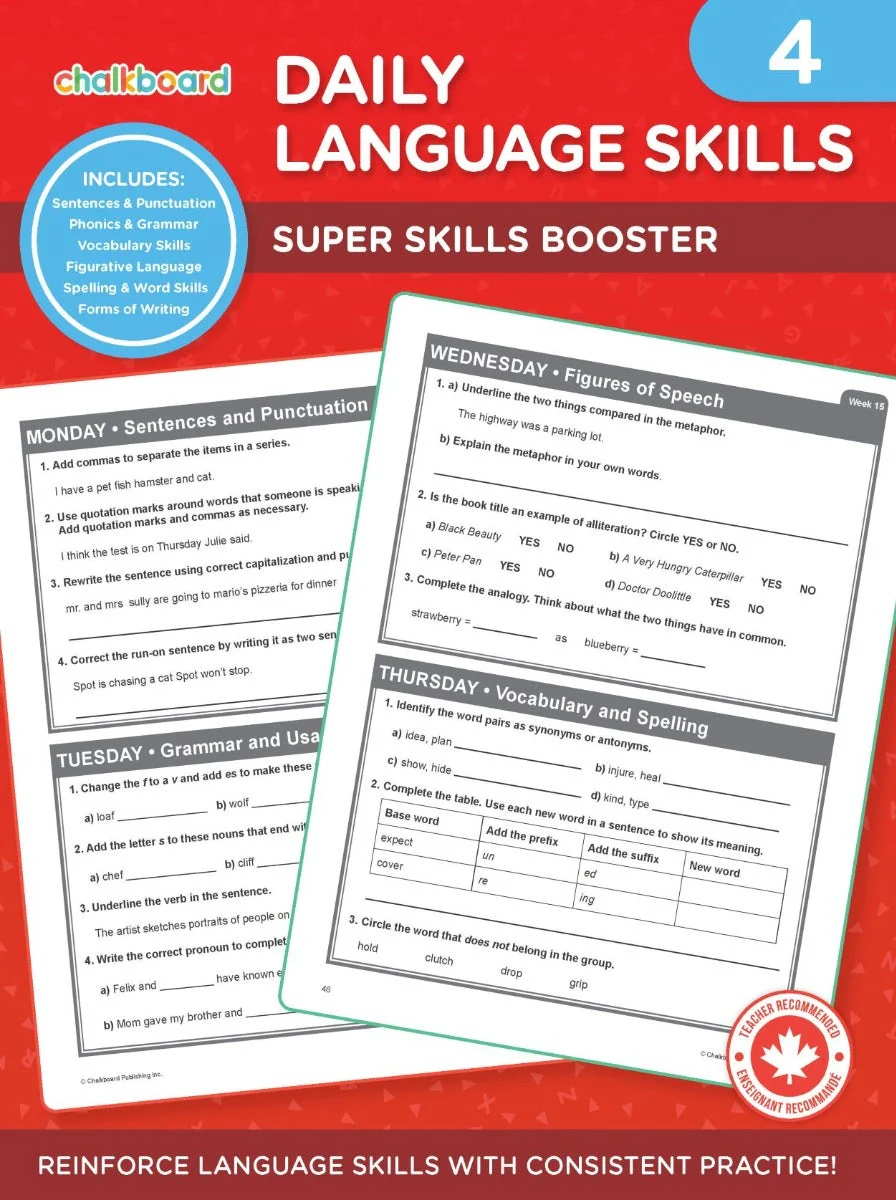 Canadian Daily Language Skills 4