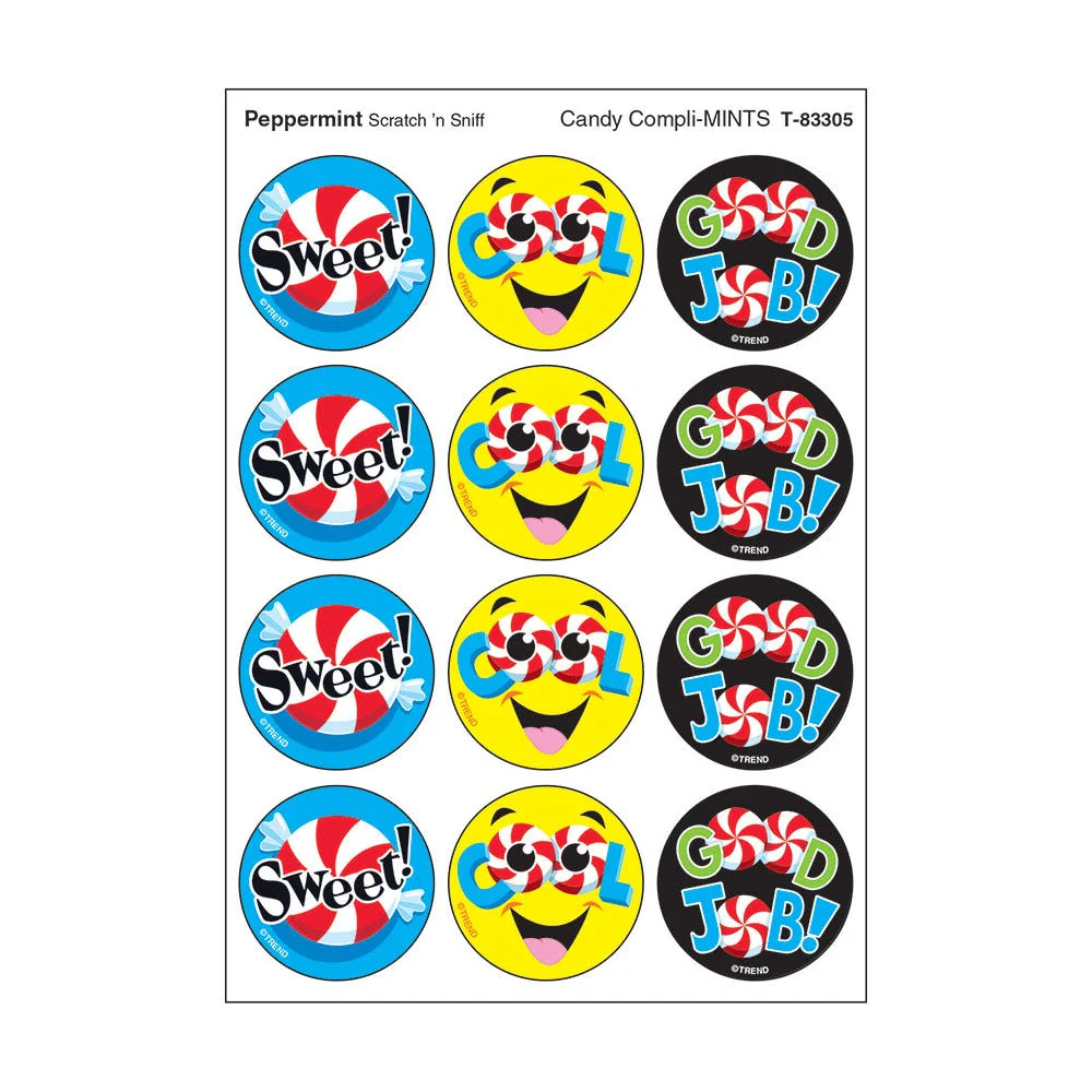 Candy CompliMINTSPeppermint Stinky Stickers - Image 3