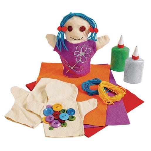 Canvas Person Puppets Set of 12 - Image 5