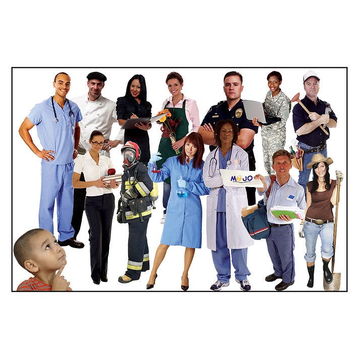 Career Possibilities Floor Puzzle
