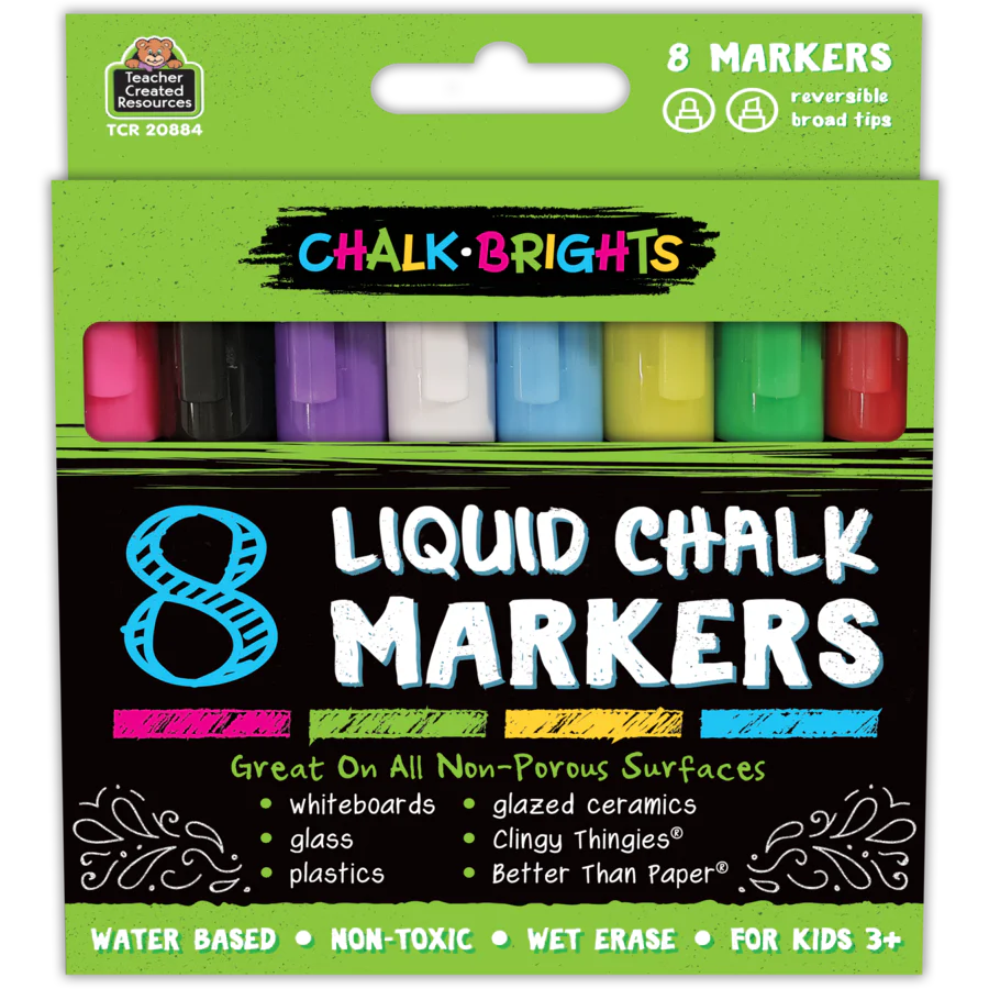 Chalk Brights Liquid Chalk Markers 8 pack