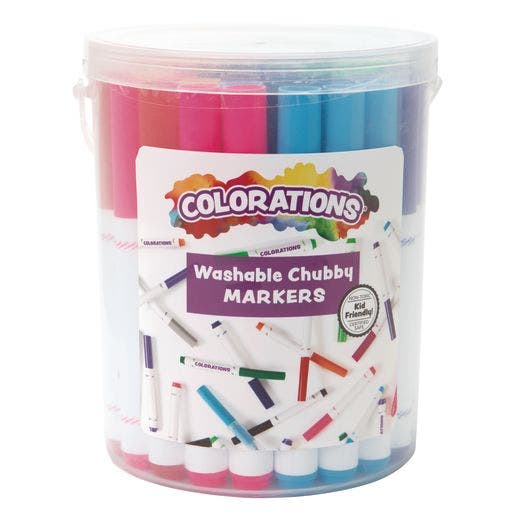 Chubby Marker Bucket 44 pcs - Image 4