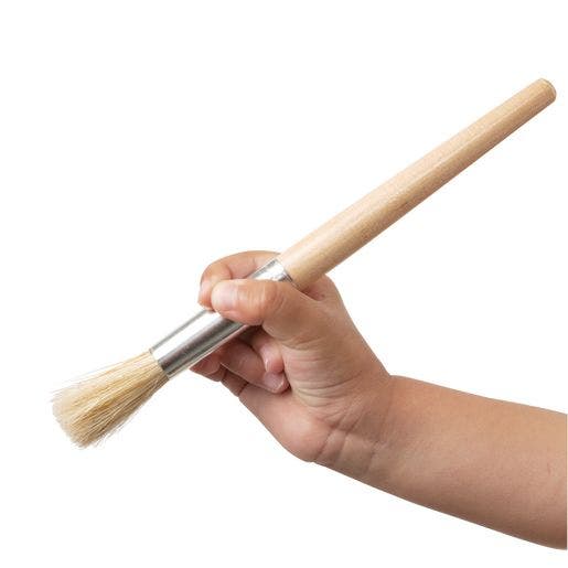 Classic Wooden Chubby Brushes Set of 24 - Image 4