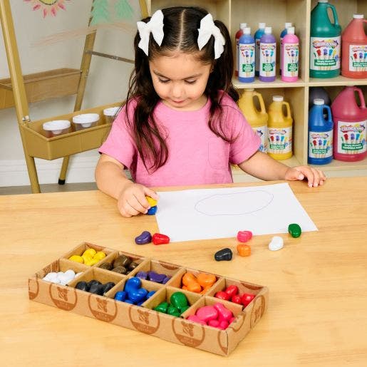 Classpack Bean Crayons Set of 100 - Image 4