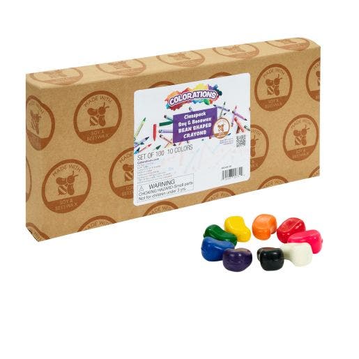 Classpack Bean Crayons Set of 100 - Image 5