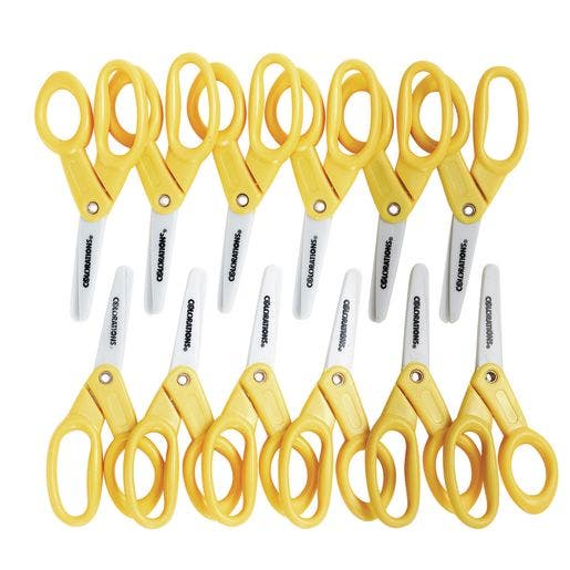 Colorations 5in Blunt Tip Scissors Set of 12 - Image 3