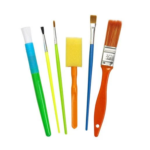 Colorations Assorted Paint Brushes Set of 25 - Image 3