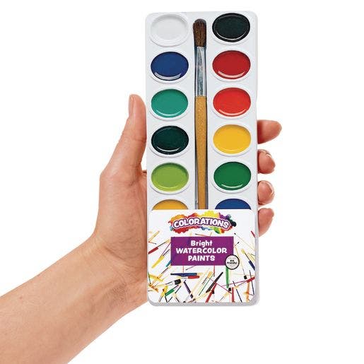 Colorations Best Value Washable Watercolor Paints Refill 16 Colors - Image 3