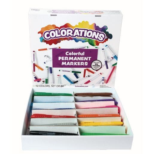 Colorations Color Permanent Markers Set of 84 - Image 2