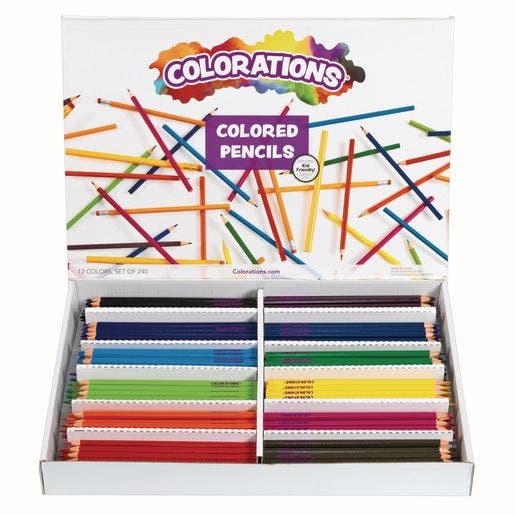 Colorations Colored Pencils Set of 240