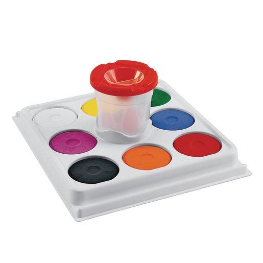 Colorations Cup and Tray Tempera Cakes