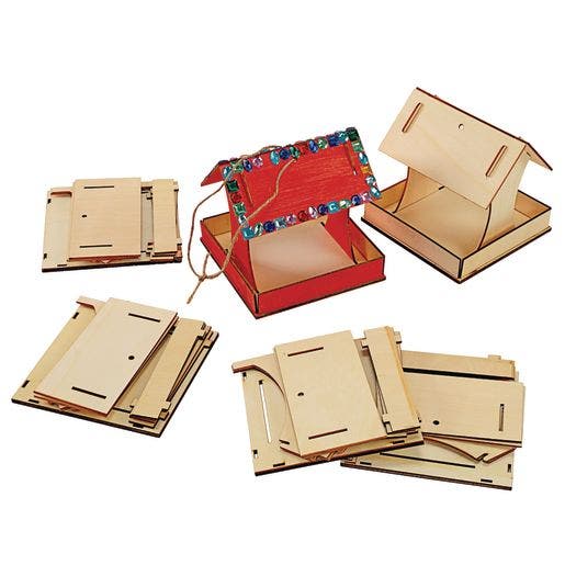 Colorations Easy Build Bird Feeder Set of 6 - Image 2