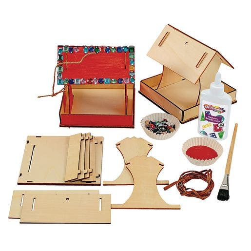 Colorations Easy Build Bird Feeder Set of 6 - Image 3