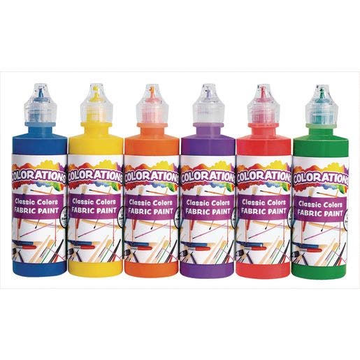 Colorations Fabric Paint Set of 6 - Image 3