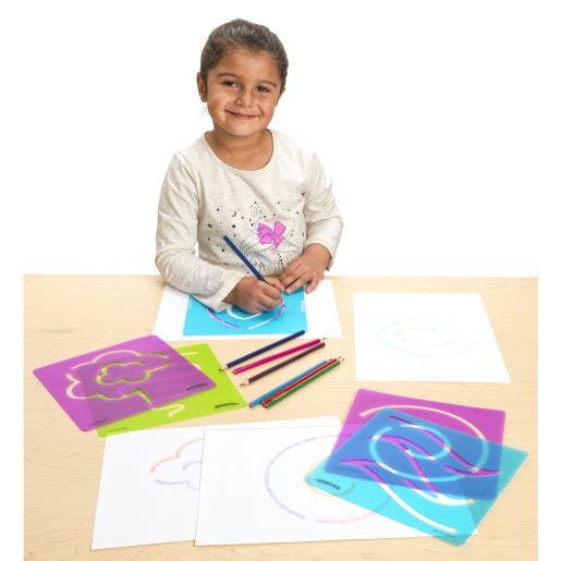 Colorations Mindfulness Stencils Set of 6 - Image 5