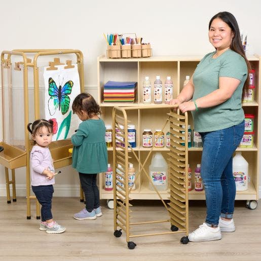 Colorations Mobile Art Rack-Rack Only - Image 5