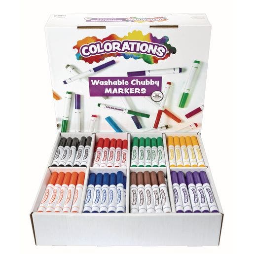 Colorations Washable Chubby Markers - Image 8