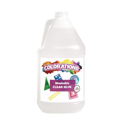 Colorations Washable Clear Glue Gallon - Image 4